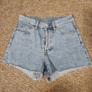 Classic Blue Denim Women's Shorts